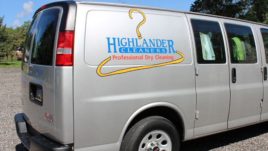 highlander cleaners van