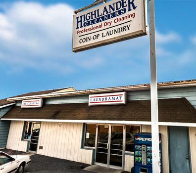 Highlander Cleaners Storefront and Laundromat in Mount Joy, PA